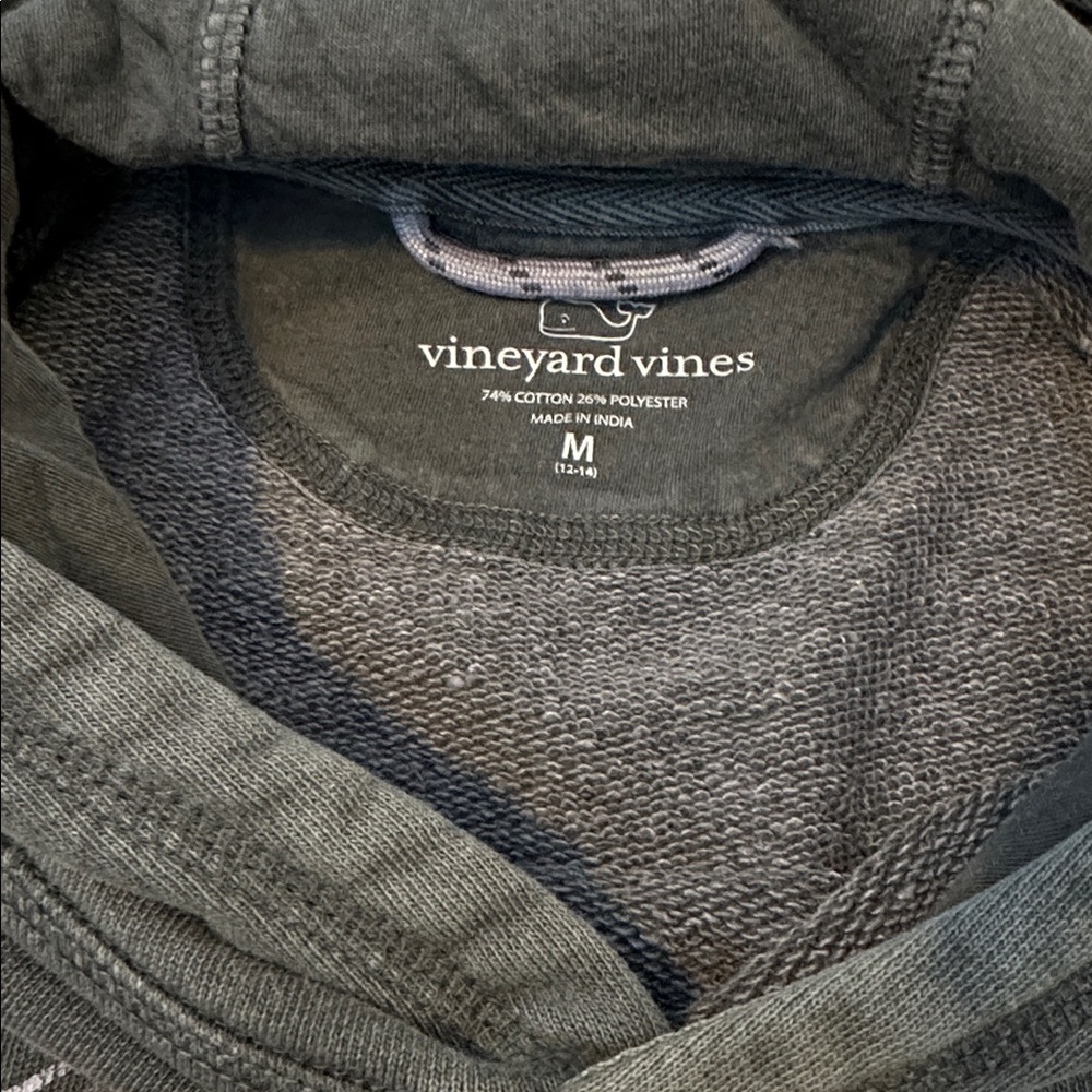Vineyard Vines Boys Charcoal Hoodie size Medium in great condition - Picture 4 of 4